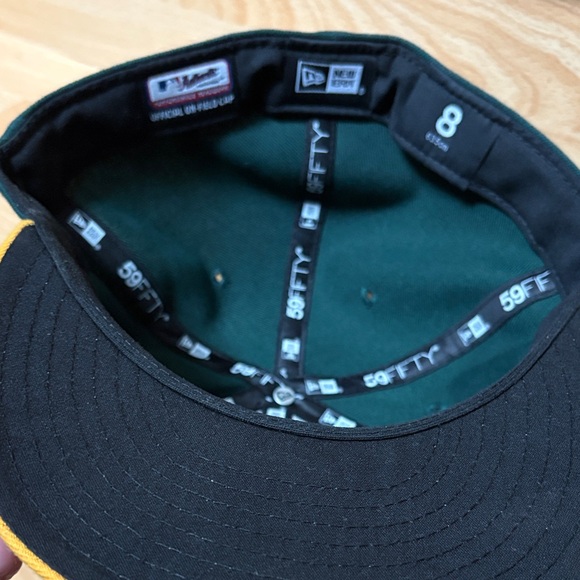 New Era Size 8 Fitted Oakland - Picture 4 of 4